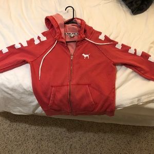 Pink - Victoria Secret Distressed sweatshirt 💖